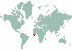 Buah in world map